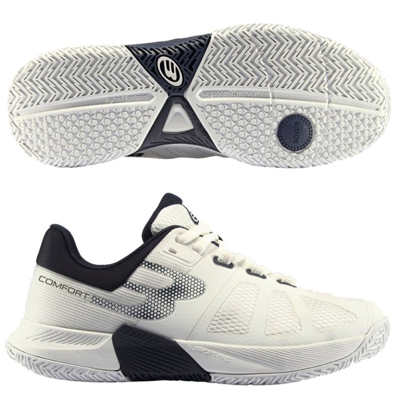Bullpadel PRF Comfort W 24V white 2024 padel shoes Bullpadel PRF Comfort W 24V white 2024 padel shoes