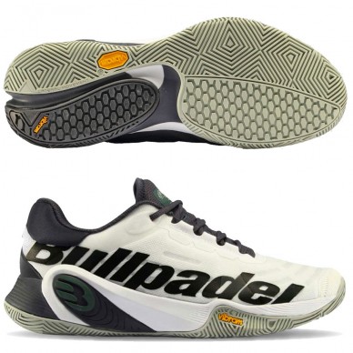 Bullpadel Vertex Vibram 24V white green 2024 padel shoes