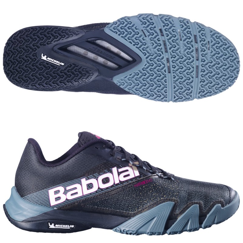 Zapatillas Babolat Jet Premura 2021 negras Juan Lebrón