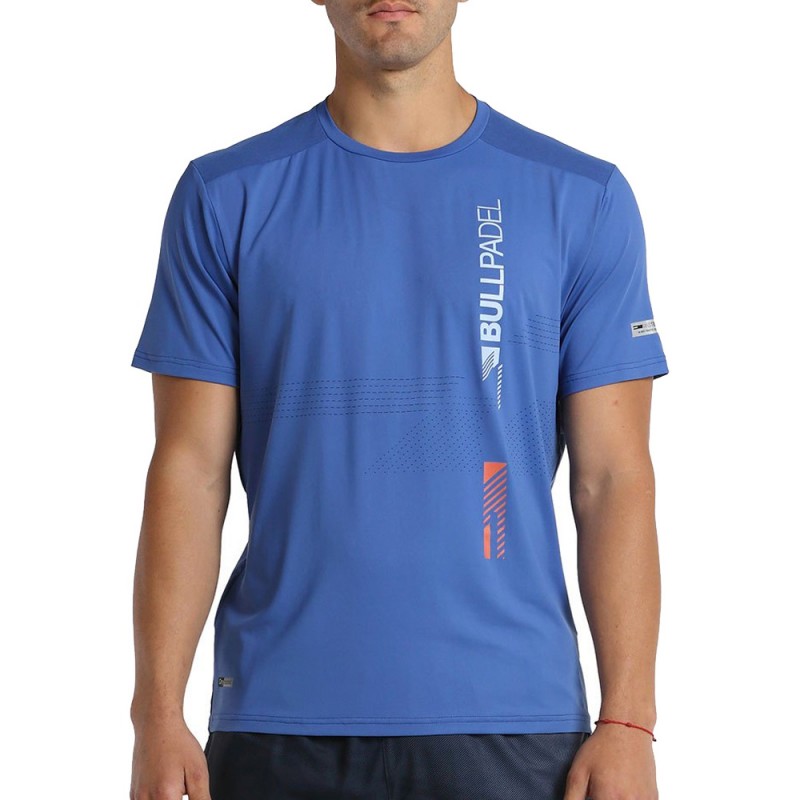 t-shirt Bullpadel Adive blue intense