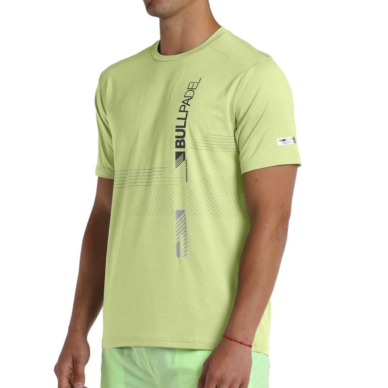 t-shirt Bullpadel Adive fluorine sulfur t-shirt Bullpadel Adive fluorine sulfur