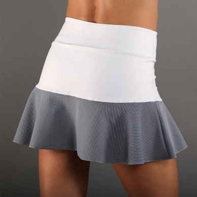Skirt Endless Lace silver white