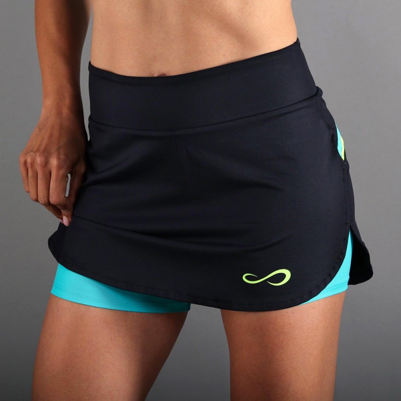 Skirt Endless Flow II black blue Skirt Endless Flow II black blue