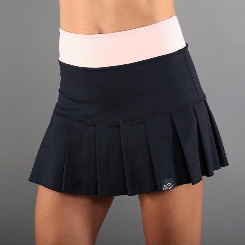 skirt Endless Ottey black pink skirt Endless Ottey black pink