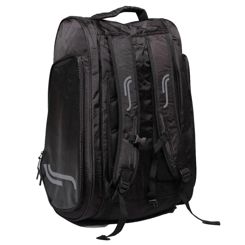 RS Team Large black silver 2024 padel bag RS Team Large black silver 2024 padel bag