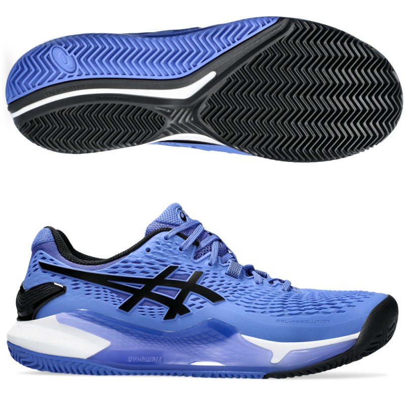 Asics Gel Resolution 9 Clay sapphire black 2024 padel shoes