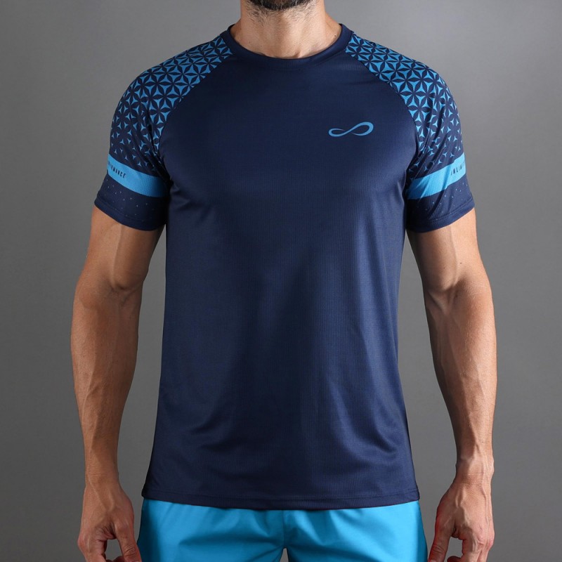 T-Shirt Endless Feisty Geo blue T-Shirt Endless Feisty Geo blue
