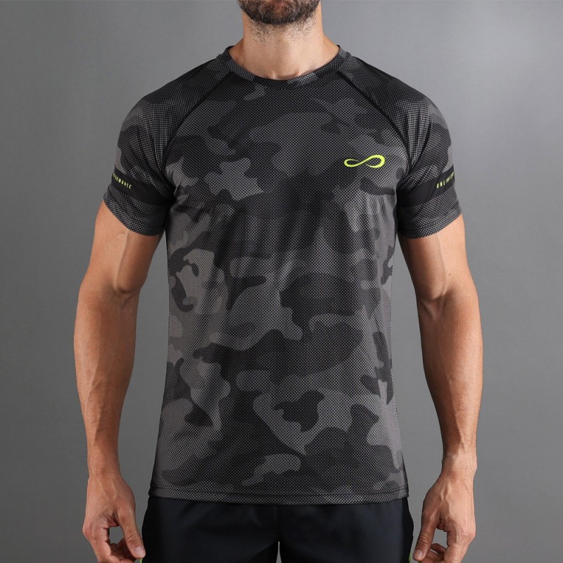 T-Shirt Endless Camo black T-Shirt Endless Camo black
