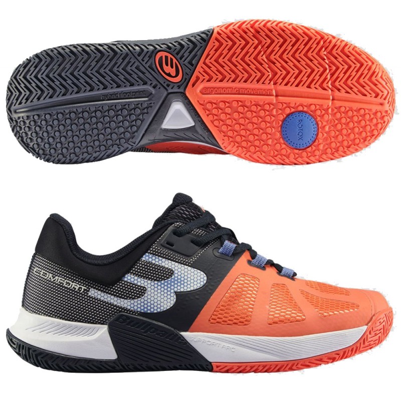 Bullpadel PRF Comfort 24V pumpkin 2024 padel shoes Bullpadel PRF Comfort 24V pumpkin 2024 padel shoes