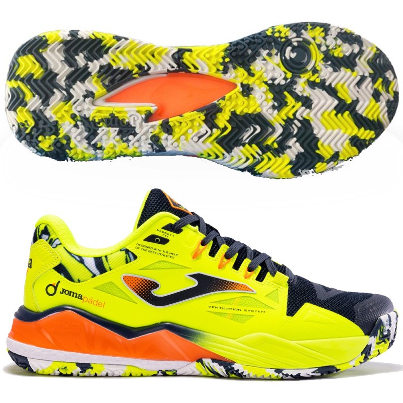 Joma Spin Men 2403 blue yellow 2024 padel shoes Joma Spin Men 2403 blue yellow 2024 padel shoes