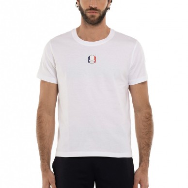 t-shirt Hydrogen Match Roland Garros white