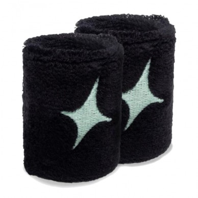 wristbands Star Vie black logo green