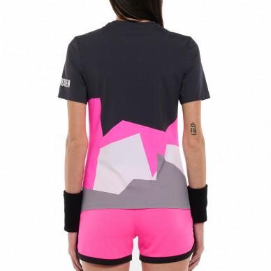 T-Shirt Hydrogen Mountains Tech blue pink