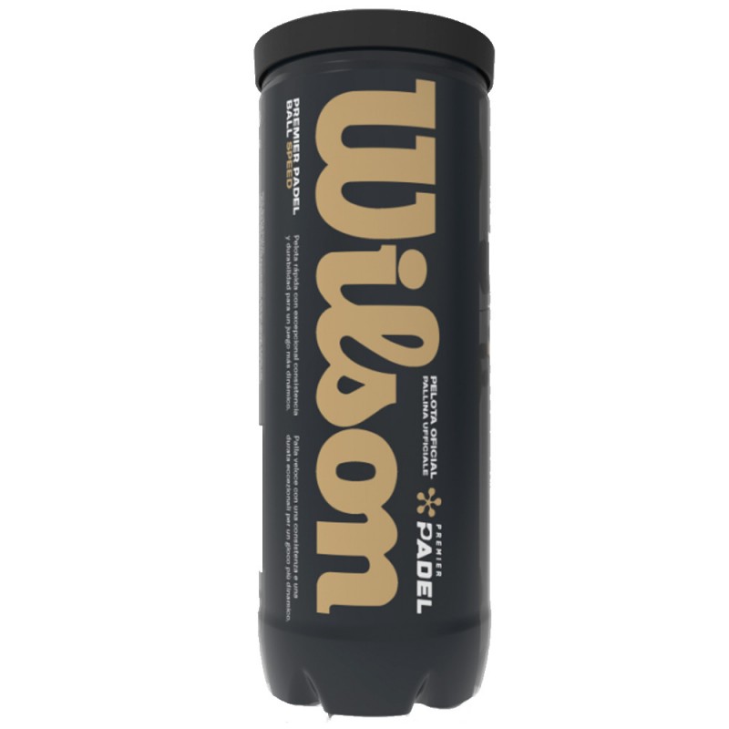 Bottle balls Wilson Premier Padel Speed x 3 Bottle balls Wilson Premier Padel Speed x 3