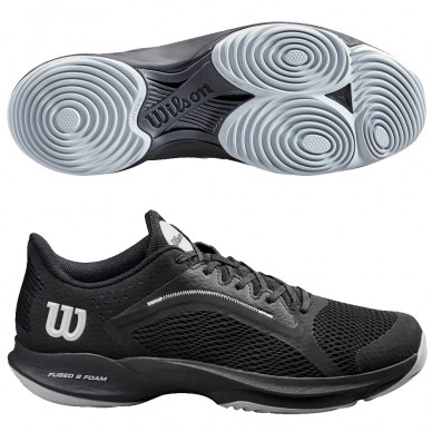 Wilson Hurakn 2.0 black pearl blue 2024 padel shoes