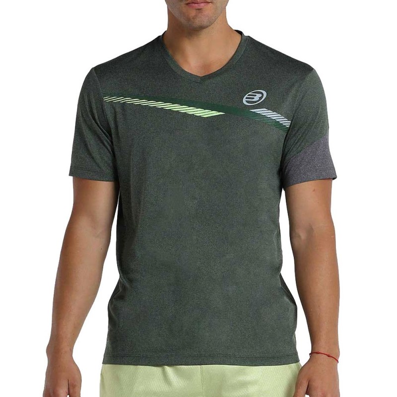 T-Shirt Bullpadel Letra olive green vigore