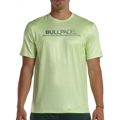 T-Shirt Bullpadel Leteo sulfur yellow vigore