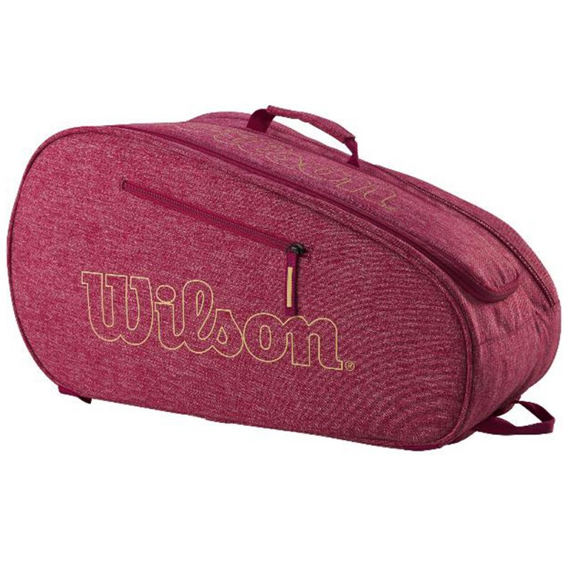 Wilson Team Padel Bag red cream 2024 padel bag Wilson Team Padel Bag red cream 2024 padel bag