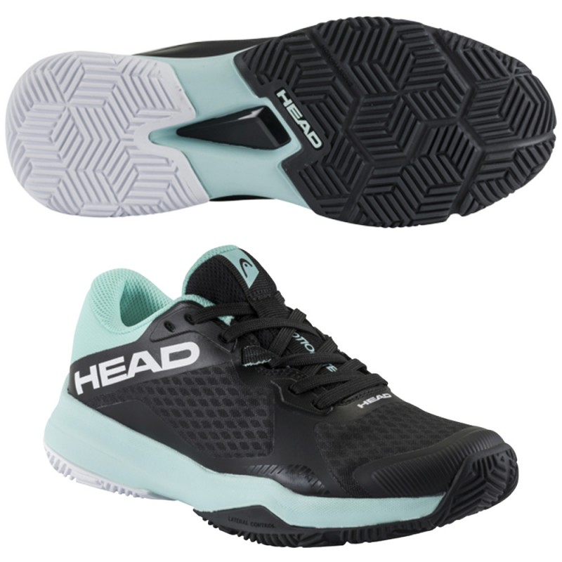 Head Motion Team women black aqua 2024 padel shoes