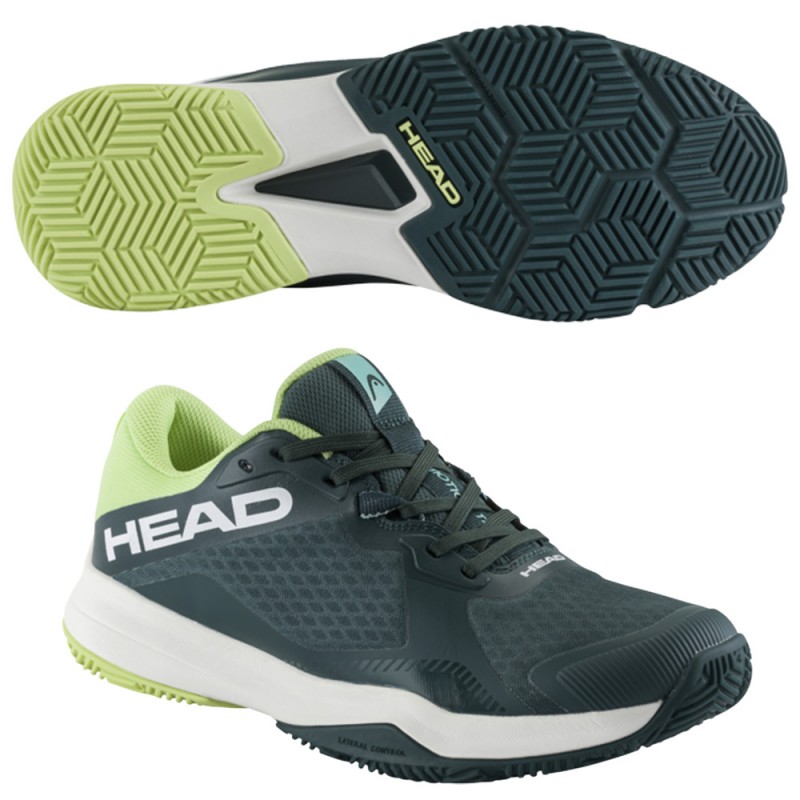 Head Motion Team forest green light 2024 padel shoes