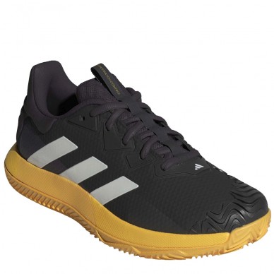 Adidas Solematch Control M Clay aurora black zero met spark 2024 padel shoes