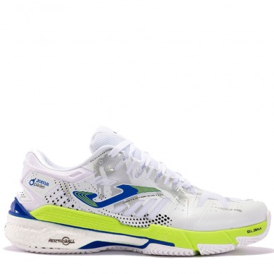 Joma Slam Men 2402 white yellow 2024 padel shoes