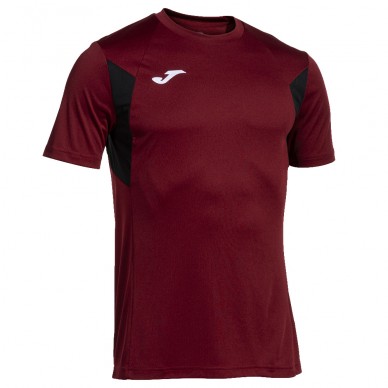 t-shirt Joma Winner III burgundy black