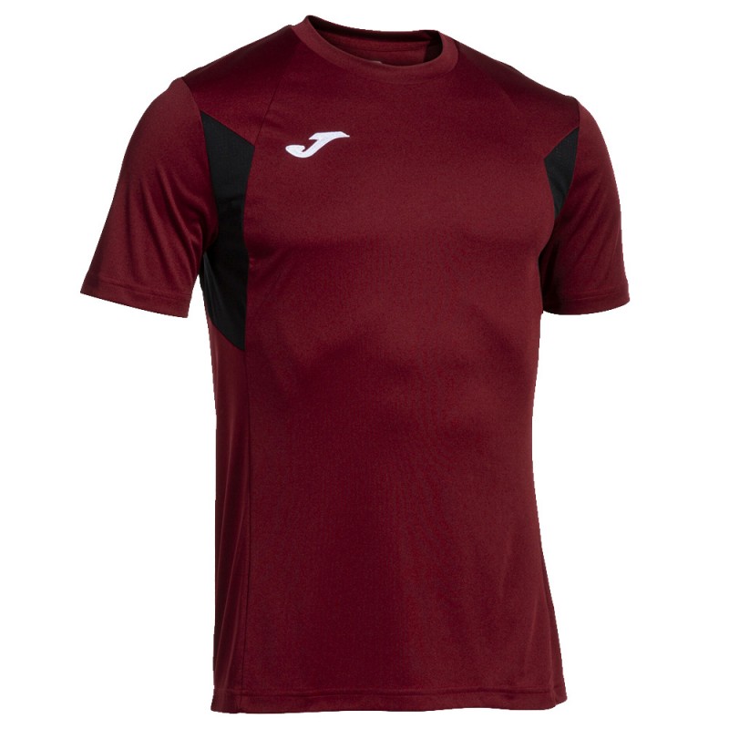 t-shirt Joma Winner III burgundy black t-shirt Joma Winner III burgundy black