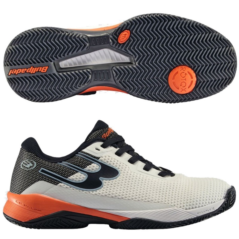 Bullpadel PRF Grip 24V white 2024 padel shoes Bullpadel PRF Grip 24V white 2024 padel shoes