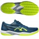 Asics Solution Swift FF 2 Clay mako blue safety yellow 2024 padel shoes