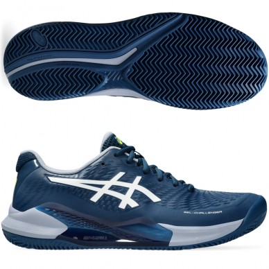 Asics Gel Challenger 14 Clay mako blue white 2024 padel shoes