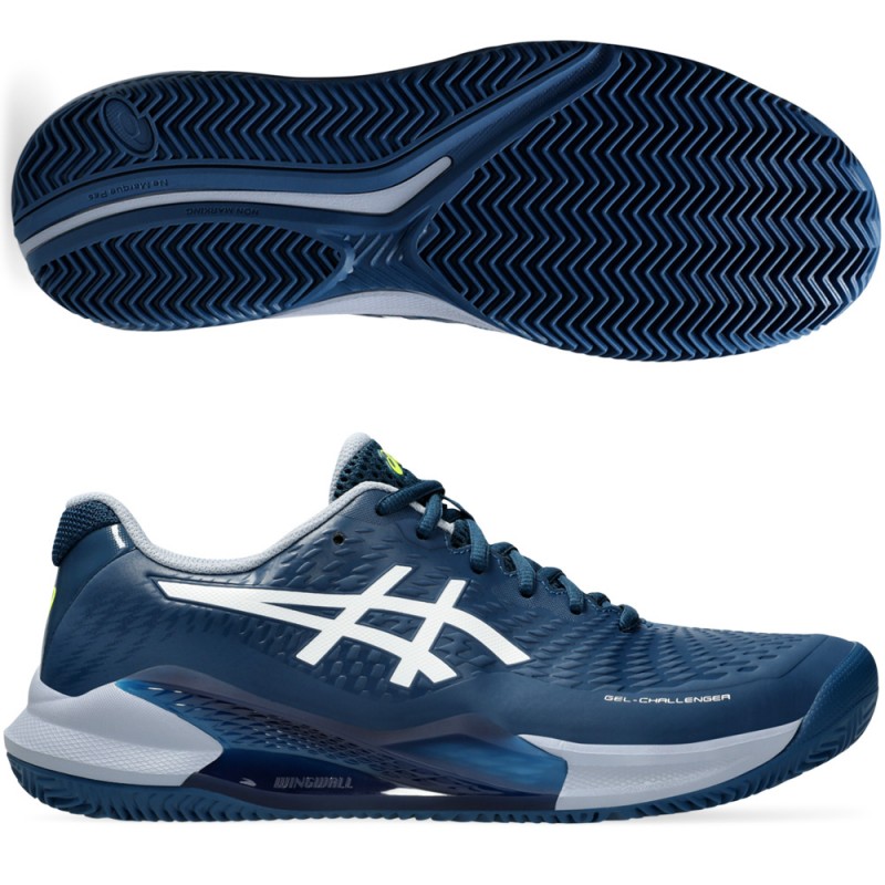 Asics Gel Challenger 14 Clay mako blue white 2024 padel shoes