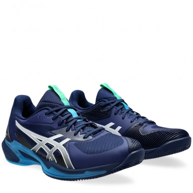 Asics Solution Speed FF 3 Clay blue expanse white 2024 padel shoes