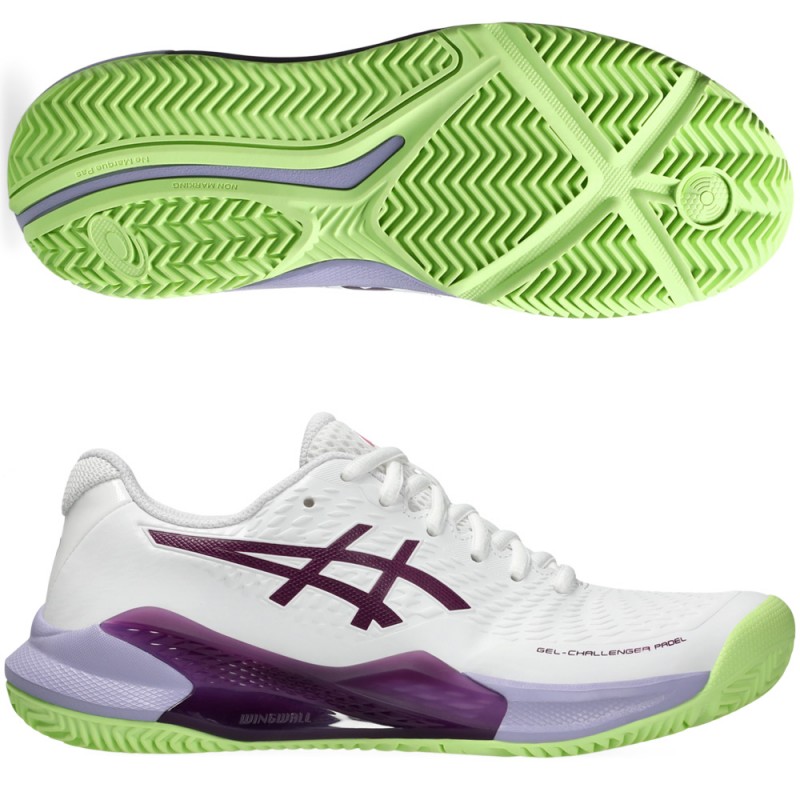 Asics Gel Challenger 14 Padel Shoes white deep mauve 2024