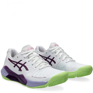 Asics Gel Challenger 14 Padel Shoes white deep mauve 2024