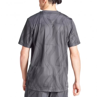 t-shirt Adidas Club Graph carbon black