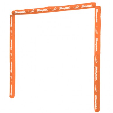 Padel court door protector