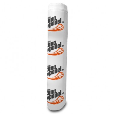 Padel court net post protector