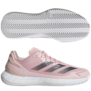 Adidas Defiant Speed 2 W Clay padel shoes sandy pink 2024