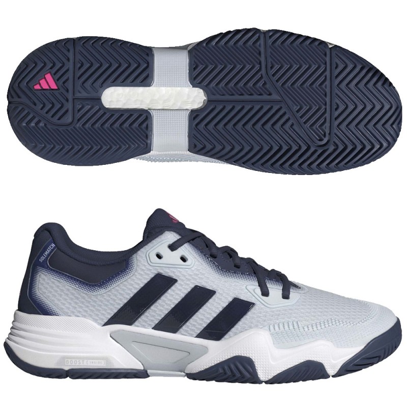 Adidas Solematch Control 2 M Boost halo blue 2024 padel shoes Adidas Solematch Control 2 M Boost halo blue 2024 padel shoes