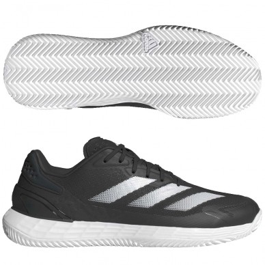 Adidas Defiant Speed 2 M Clay core black 2024 padel shoes