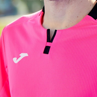 t-shirt Joma Ranking fluor pink black