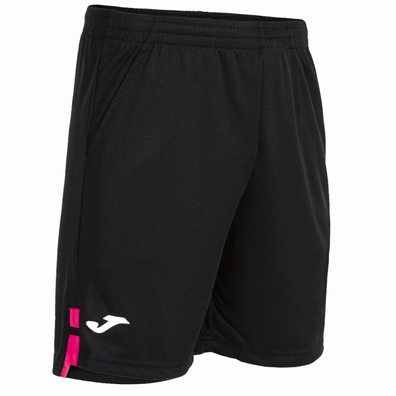 Shorts Joma Ranking pink fluorescent black Shorts Joma Ranking pink fluorescent black