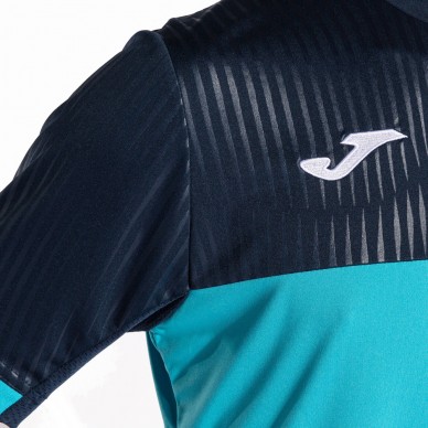 t-shirt Joma Montreal fluorescent teal marine