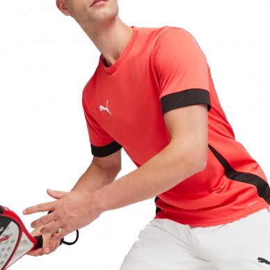 t-shirt Puma Individual Padel Tee red