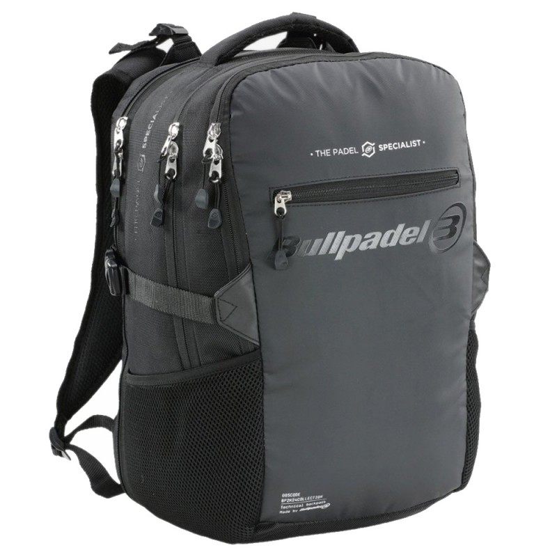 Bullpadel BPM-24003 Tech black 2024 backpack