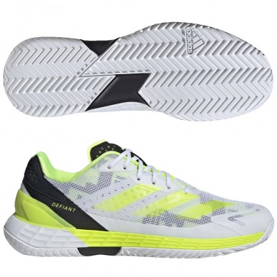 Adidas Defiant Speed 2 M Clay yellow white 2024 padel shoes