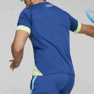 t-shirt Puma Individual Padel Tee dark blue