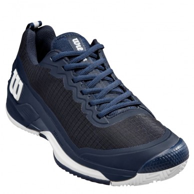 Wilson Rush Pro 4.5 Clay navy blue 2024 padel shoes