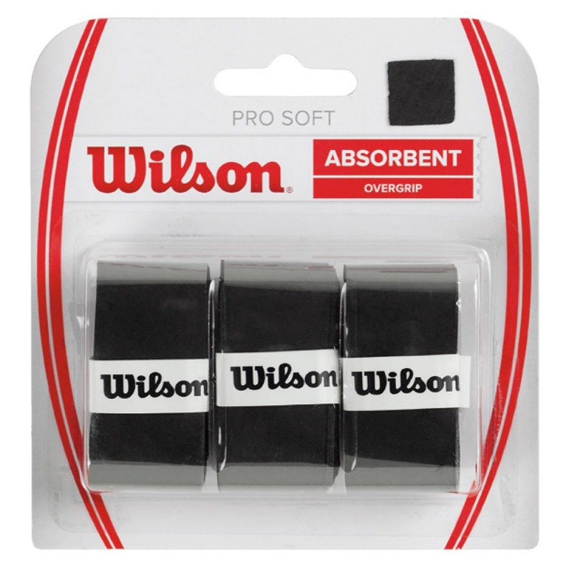 overgrips Wilson Pro Soft black overgrips Wilson Pro Soft black